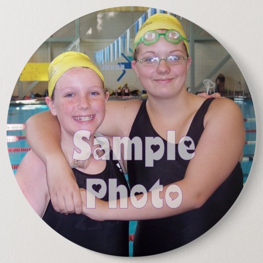 COLOSSAL 6-inch foto's Ronde Button 6,0 Cm (Voorkant)