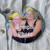 COLOSSAL 6-inch foto's Ronde Button 6,0 Cm (In situ)