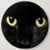 COLOSSAL Black Cat Pinback Button Backpack Pins (Voorkant)