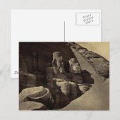 Colossal Figures, Abu Sunbul, Egypte Briefkaart (Voorkant / Achterkant)
