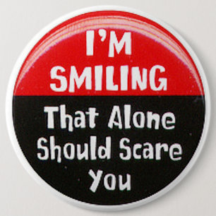 COLOSSAL - Humoureus, 6-inch rugzakpenknoppen Ronde Button 6,0 Cm