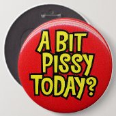 COLOSSAL - Humoureus, 6-inch rugzakpenknoppen Ronde Button 6,0 Cm (Voorkant /achterkant)