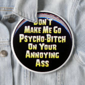 COLOSSAL - Humoureus, 6-inch rugzakpenknoppen Ronde Button 6,0 Cm (In situ)