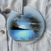 COLOSSAL Lake Beach, 6-inch pinknoppen Ronde Button 6,0 Cm (In situ)