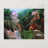 Colossal Le Shan Buddha Briefkaart (Voorkant)