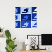 COLOSSAL SHREDDER PRO SKATEBOARING WALL POSTER (Thuiskantoor)