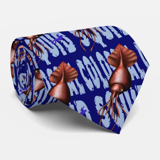 Colossal Squid Stropdas (Opgerold)