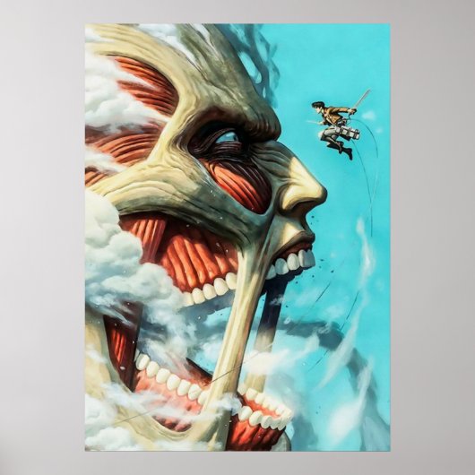 Colossal Titan Attack On Titan Poster (Voorkant)