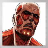 Colossal Titan Attack On Titan Poster (Voorkant)