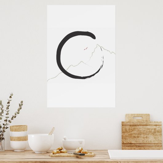 Colossal Zen Poster (Keuken)