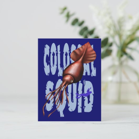 Colossale vierkante Briefkaarten (Staand voorkant)