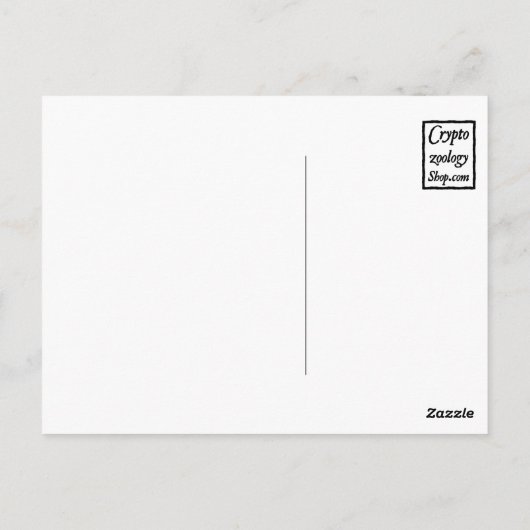 Colossale vierkante Briefkaarten (Achterkant)