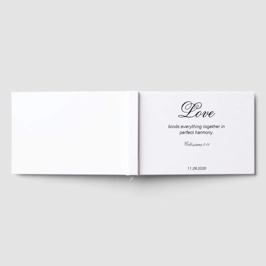 Colossenzen bruiloft gastenboek (Volledig)