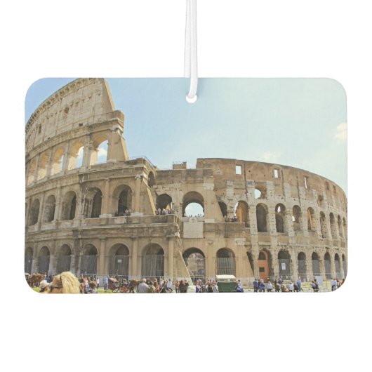 Colosseum Ansichtkaart Luchtverfrisser (Voorkant)