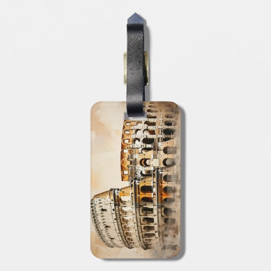 Colosseum Bagagelabel (Achterkant verticaal)