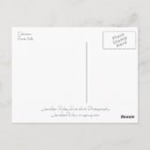 Colosseum bij het Briefkaart van de Nacht (Achterkant)