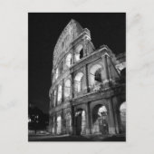 Colosseum bij het Briefkaart van 's nachts (Voorkant)