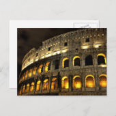 Colosseum bij nacht Briefkaart (Voorkant / Achterkant)