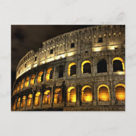 Colosseum bij nacht Briefkaart