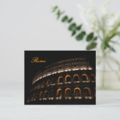 Colosseum bij nacht briefkaart (Staand voorkant)