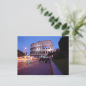 Colosseum bij nacht briefkaart (Staand voorkant)