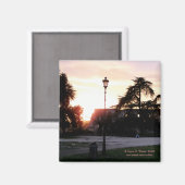 Colosseum bij zonsondergang magneet (Voorkant / Achterkant)