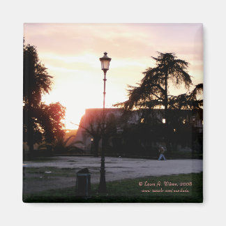 Colosseum bij zonsondergang magneet