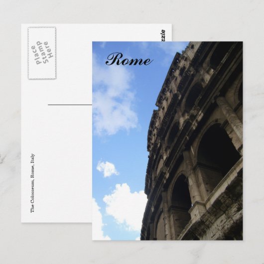 colosseum briefkaart (Voorkant / Achterkant)