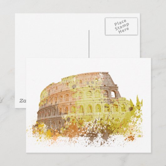 Colosseum Briefkaart (Voorkant / Achterkant)