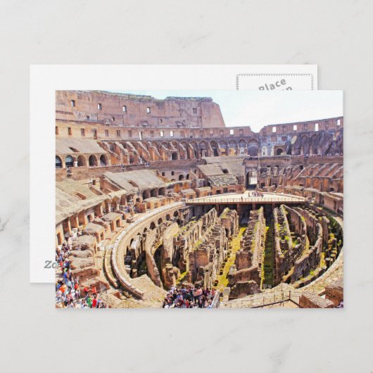 colosseum briefkaart (Voorkant / Achterkant)