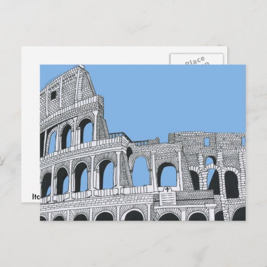Colosseum Briefkaart (Voorkant / Achterkant)