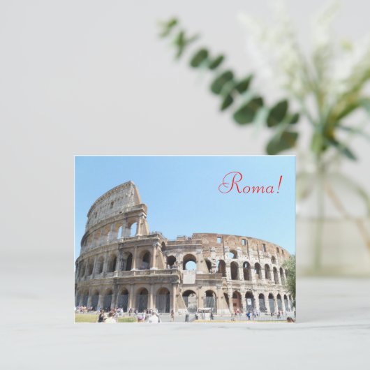 Colosseum-Briefkaart Briefkaart (Staand voorkant)