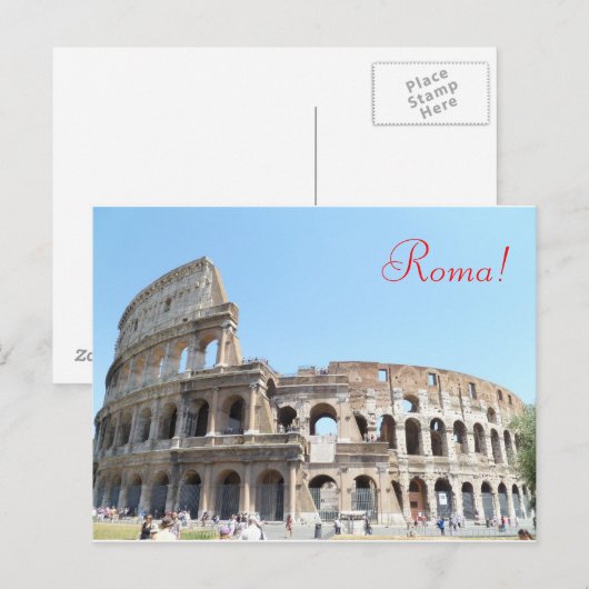 Colosseum-Briefkaart Briefkaart (Voorkant / Achterkant)