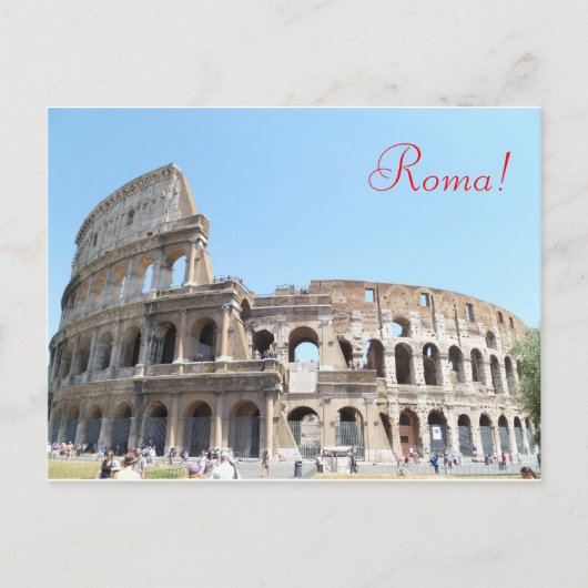 Colosseum-Briefkaart Briefkaart (Voorkant)