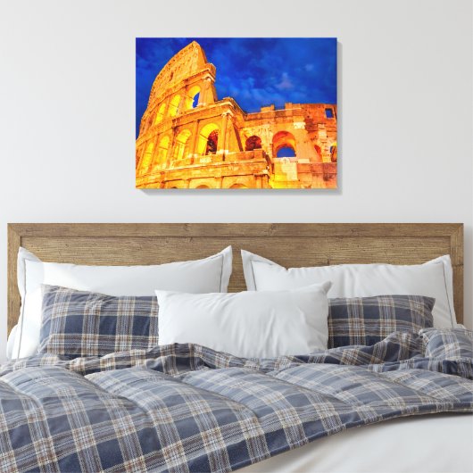 Colosseum Canvas Afdruk (Insitu (Slaapkamer))