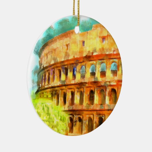 Colosseum Ceramic Ornament (Rechts)