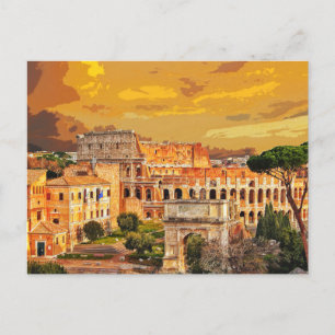 Colosseum Coliseum Italië Rome #6 Briefkaart