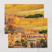 Colosseum Coliseum Italië Rome #6 Briefkaart (Voorkant / Achterkant)