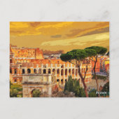 Colosseum Coliseum Italië Rome #6 Briefkaart (Achterkant)