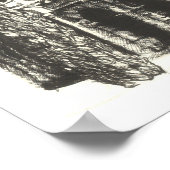 Colosseum - Cross Hatching Fine Art afdrukken Poster (Hoek)