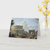 Colosseum en de Boog van Constantine Kaart (Gele Bloem)