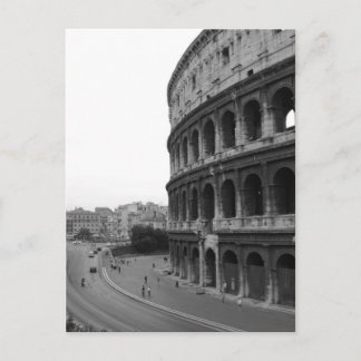 Colosseum en Road Briefkaart