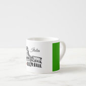 *~* Colosseum en Roos Italië Italië Espresso Kop (Voorkant rechts)