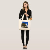 colosseum grote tote bag (Voorkant (model))