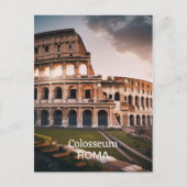 Colosseum: het majestueuze wonder van Rome Briefkaart (Voorkant)