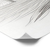 Colosseum historical landmark in rome, italy sketc poster (Hoek)