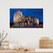Colosseum in Dusk Poster (Keuken)