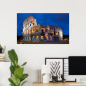 Colosseum in Dusk Poster (Thuiskantoor)