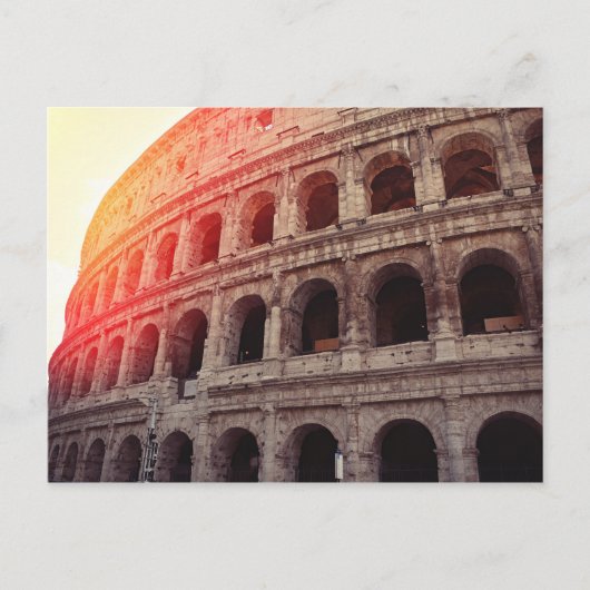 Colosseum in Rome Briefkaart (Voorkant)