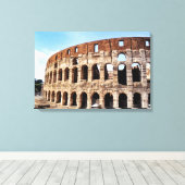 Colosseum in Rome Canvas Afdruk (Insitu (Houten vloer))